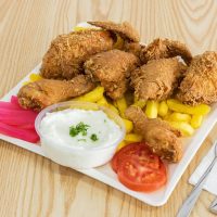 crispy fried chicken بروستد